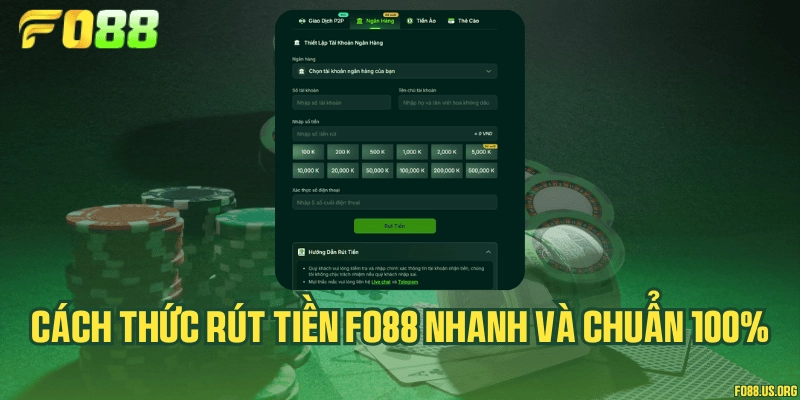 Rút tiền Fo88